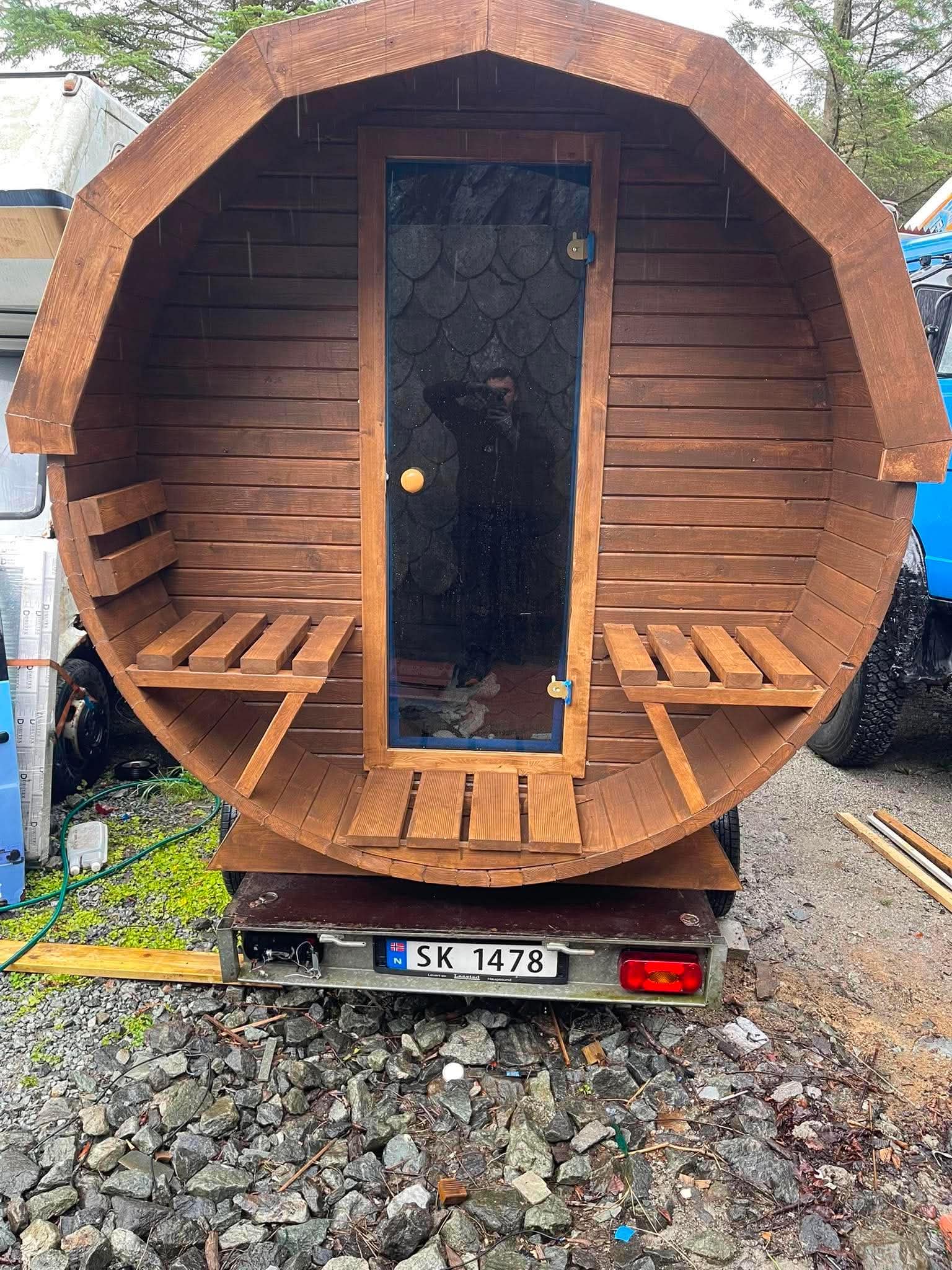 Sauna Mobilna Vegvisir — galeria